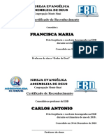 Certificado EBD