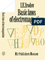 Basic Laws of Electromagnetism by I E Irodov PDF