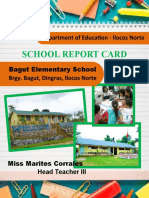 School Report Card: Department of Education - Ilocos Norte