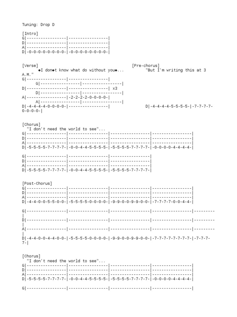 Francis Forever Pdf Song Structure Music Theory