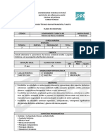 Plano de Disciplina - Historia Da Música Ocidental