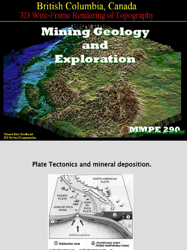Mining Geology and Exploration Overview | PDF | Rock (Geology) | Ore