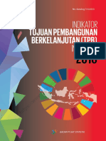 Indikator Tujuan Pembangunan Berkelanjutan (TPB) Indonesia 2018