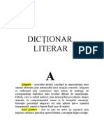 dictionar literar
