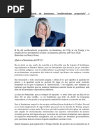 Nancy Fraser Habla de Feminismo