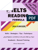 Ielts Reading Formula Maximiser