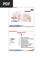 CT & PT Testing Procedures Guide | PDF | Transformer | Electrical ...