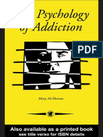 The Psychology of Addiction PDF