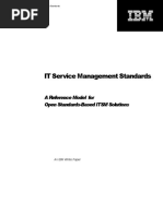 IT Service Management Standards: A Reference Model For Open Standards-Based ITSM Solutions