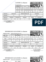 EVALUACIONES