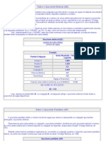 Sobre o Quociente Eleitoral