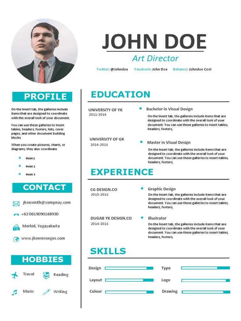 Simple Professional CV 3.0 | PDF | Communication | Semiotics
