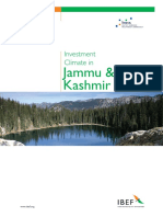 Jammu & Kashmir INDUSTIAL INVESTMENT CLIMATE
