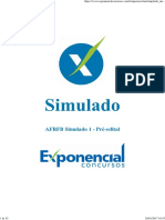 AFRFB Simulado 1 - Pré-edital