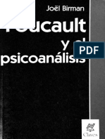 Birman - Foucault y El Psicoanalisis