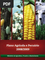 Plano Agrícola e Pecuário - 2008-2009