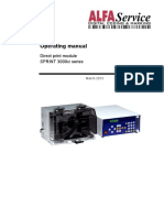 Operating Manual: Direct Print Module SPRINT 3000xi Series