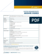 GEOVIA Minex 6.5.4 SystemRequirements