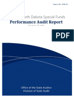 ND Special Funds - Performance Audit Report