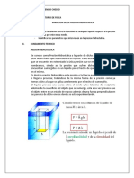 Variacion de La Presion Hidrostatica