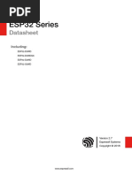 Esp32 Datasheet en