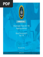 1118 - Atualização fiscal em IVA - III