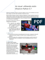 Inspección Visual Utilizando Visión Artificial en Python 3