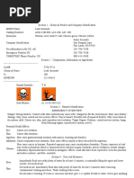 Butane Material Safety Data Sheet | PDF | Oxygen | Nature