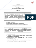 Art 16 A 20 Jurisdicao e Acao