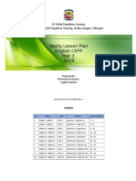 Yearly Scheme of Work Year CEFR 3 2019