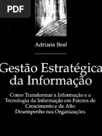 BEAL, A. GESTÃO ESTRATÉGICA DA INFORMAÇÃO.pdf