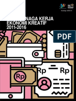 Upah Tenaga Kerja Ekonomi Kreatif 2011-2016