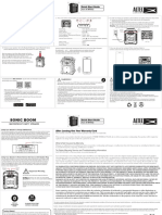 Sonic Boom: Quick Start Guide