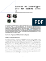 Imaging Electronics 101 - Camera Types and Interfaces For Machine Vision Applications