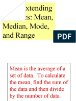 (8.3) Mean, Median, and Mode
