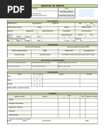 Formato De Solicitud De Empleo Word En Blanco Evaluación