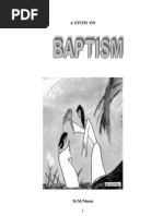 Download A Study on Baptism by ProfMMNinan SN397632 doc pdf