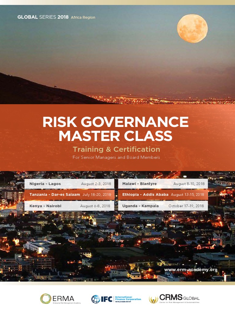 Masterclass On Risk Governance Pdf International Finance