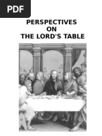 Download Perspectives on the Lords Table by ProfMMNinan SN397633 doc pdf