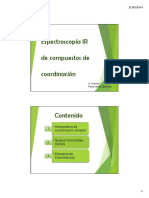 Espectroscopía IR. de Compuestos de PDF