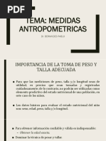 Fórmulas de Rabito y Chumlea para Peso y Altura | PDF