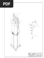 Nitrogen Bottles Assembly Bracket Schematic