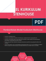 Model Kurikulum Stenhouse