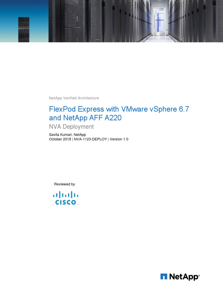 Netapp Aff A220 PDF Booting Network Switch