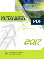 Kecamatan Bandar Dalam Angka 2017