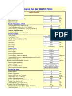 (42) Calculate Bus Bar Size for Panel (1.1.19)