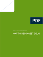 Report On How To Decongest Delhi PDF