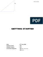 Getting Started: Getting Started P63X/Uk Gs/A54 Micom P631, P632, P633, P634