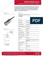 MTN/1185W Applications: Submersible Velocity Transducer 4-20ma Output For PLC Interface