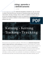 ¿Qué Es El Kerning - ¿Qué Es El Traking - Aprende A Diferenciarlos